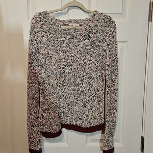 Skies are Blue Stitch Fix speckled marbled colorful sweater Size XS‎